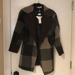 Brown Peacoat